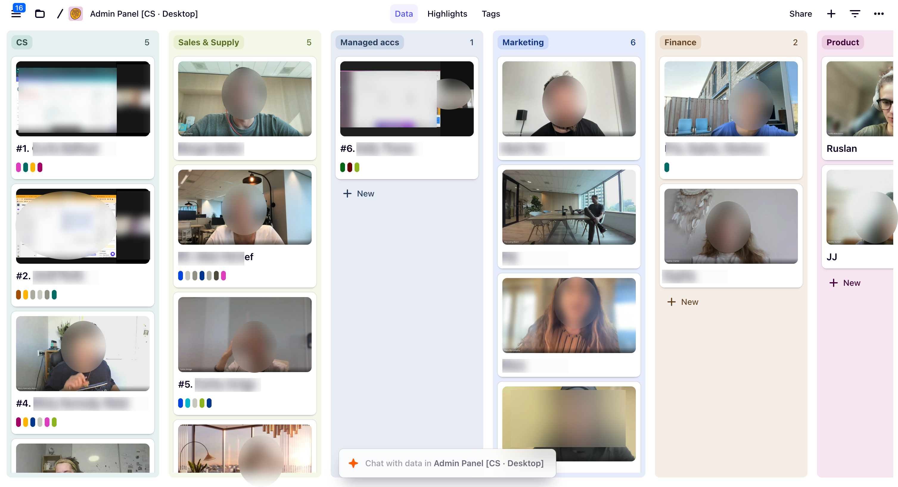 Research notes from shadowing internal Housing Anywhere teams