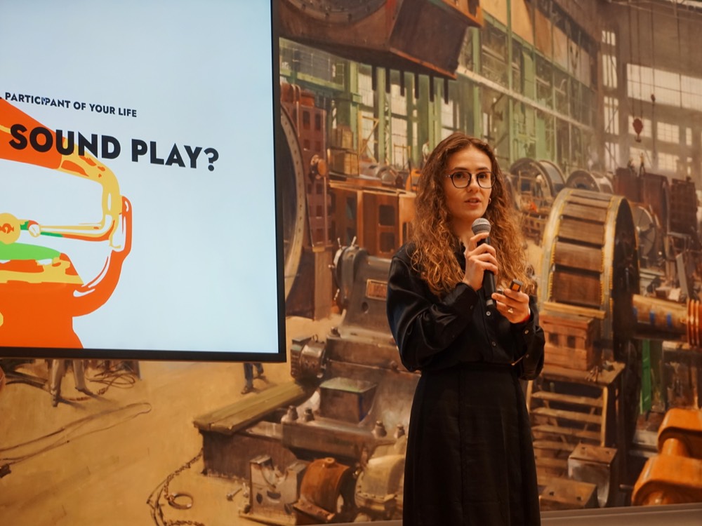 Speaking at The Science Museum, London